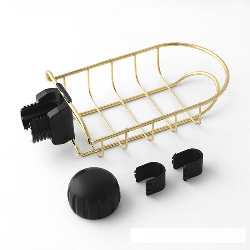 Self-Draining Sink Caddy & Sponge Holder