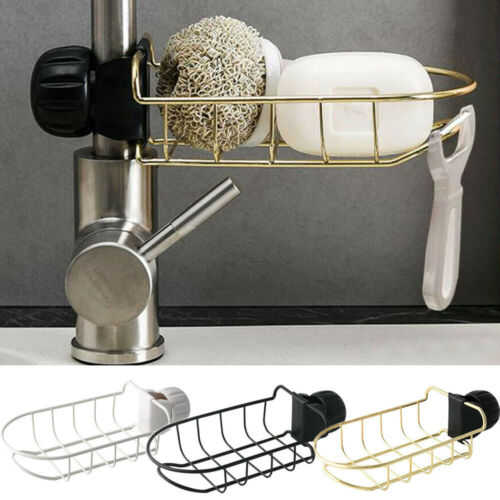 Self-Draining Sink Caddy & Sponge Holder
