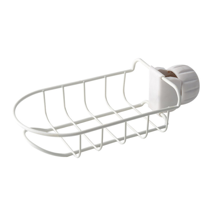 Self-Draining Sink Caddy & Sponge Holder